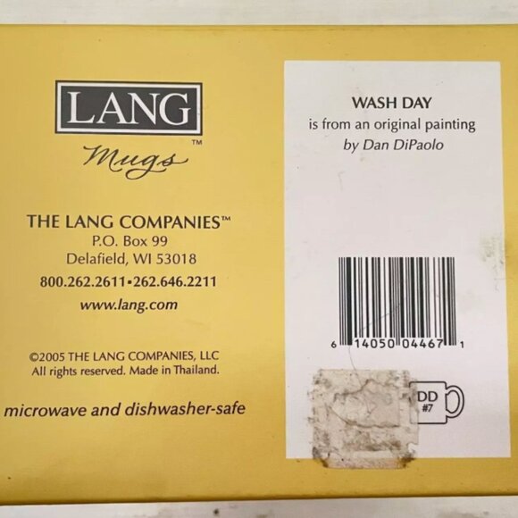 Girlfriends Show Their True Colors Coffee Mug Cup Dan DiPaolo 2005 Lang Wash Day - Picture 4 of 7